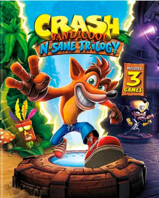 Portada o Cover de Juego Digital Crash Bandicoot Trilogy