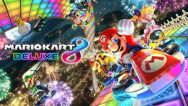 Portada o Cover de Mario Kart 8 Deluxe Nintendo Switch 2 Juego Digital