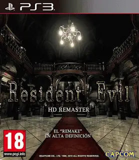 Portada o Cover de Juego Digital ps3 Resident Evil 1 Remasterizado HD