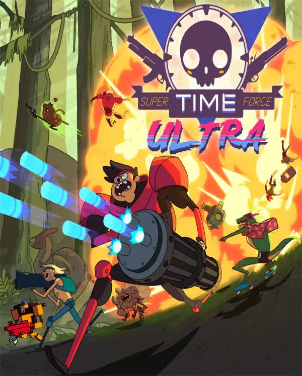 Portada o Cover de Juego Digital Super Time Force Ultra
