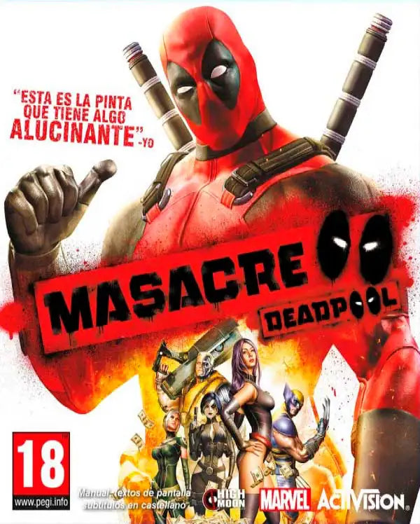 Portada o Cover de Juego Digital Deadpool