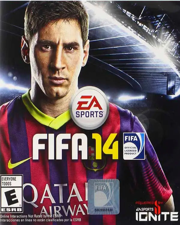 Portada o Cover de Juego Digital FIFA 14