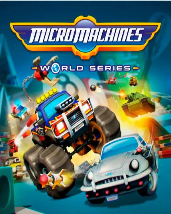 Portada o Cover de Juego Digital Micro Machines World Series