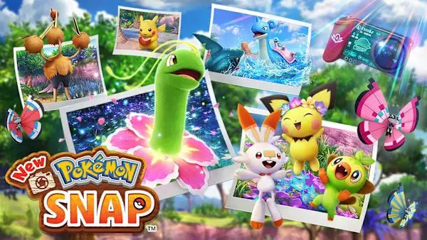 Portada o Cover de New Pokémon Snap Nintendo Switch 2 Juego Digital