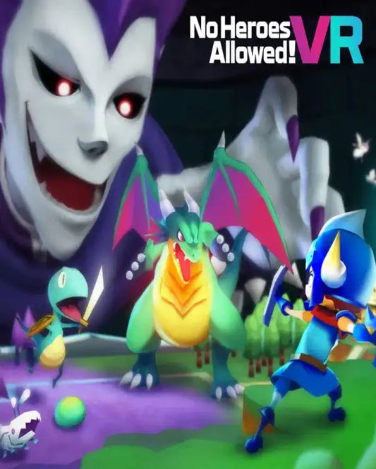Portada o Cover de Juego Digital No Heroes Allowed! VR