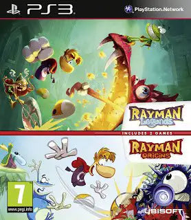 Portada o Cover de Juego Digital ps3 Rayman Legends + Rayman Origins