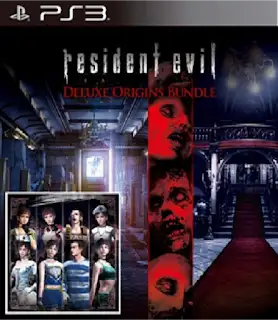 Portada o Cover de Juego Digital ps3 Resident Evil 0-1 Deluxe Origins Bundle