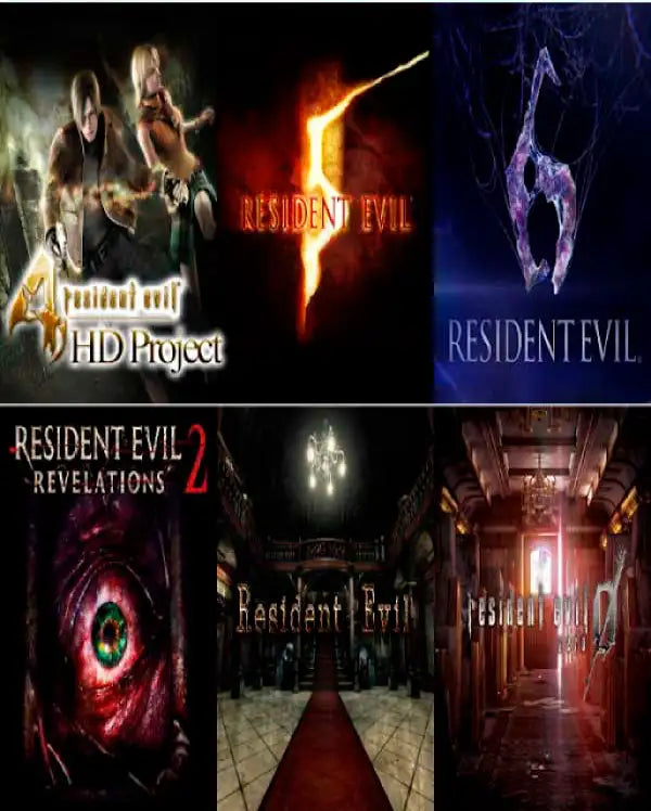 Portada o Cover de Juego Digital Resident Evil Super Bundle