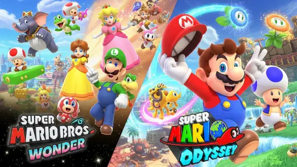 Super Mario Bros Wonder, Odyssey Nintendo Switch 2 Juego Digital